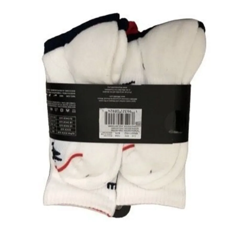 Nike x 3Brand 6-Pack Crew Socks Kids Size Medium